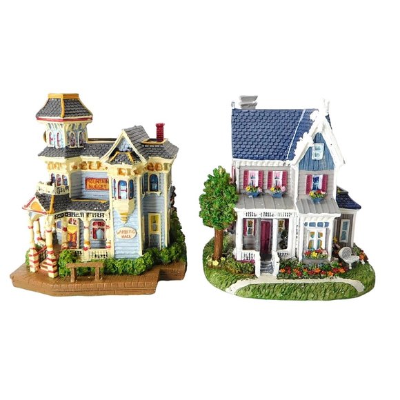 Liberty Falls 4 Piece Box Set Music Hall, Gambling Hall, Price House, Wash House - Picture 4 of 9